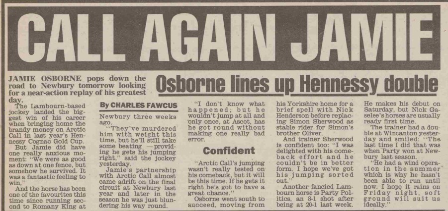 Racing Mirror 22-11-91
