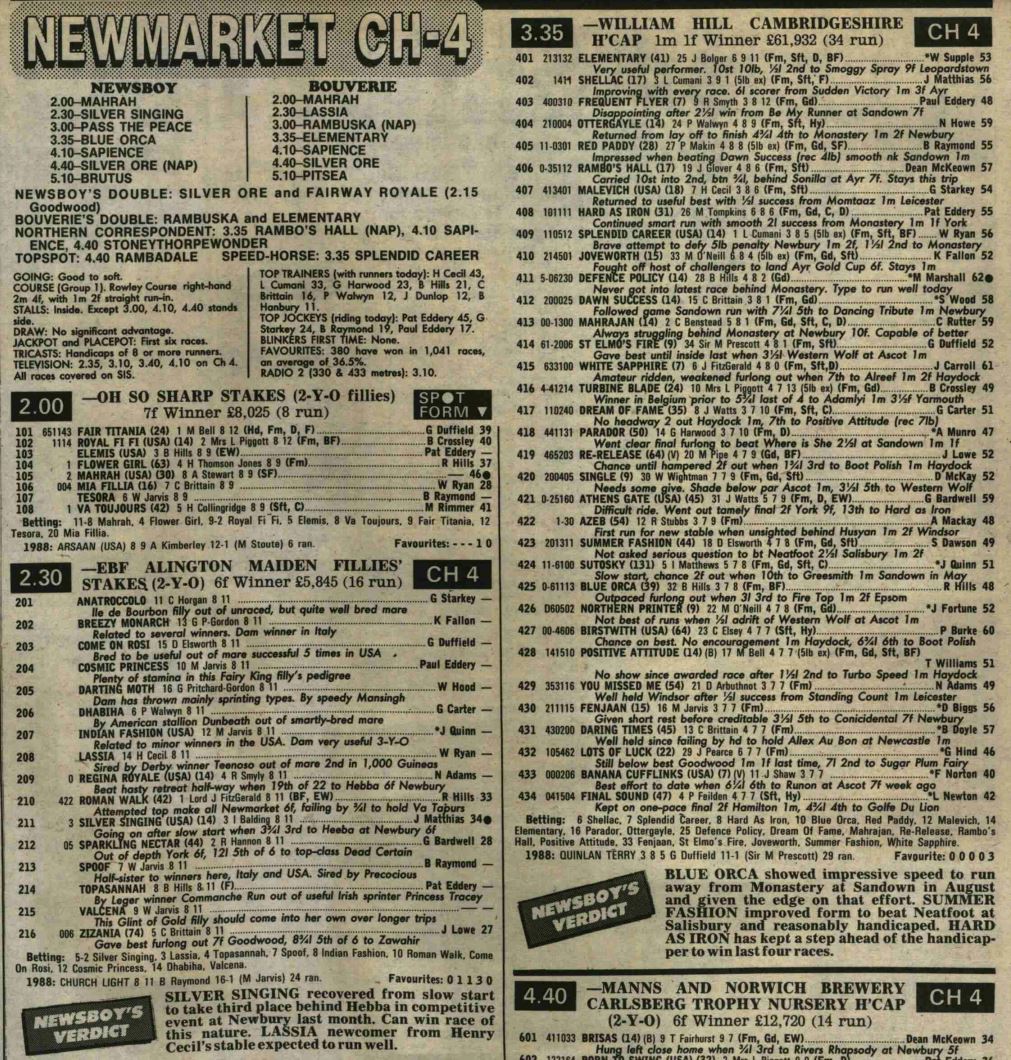Newmarket 07-10-89a